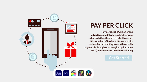 VideoHive Pay Per Click Design Concept 50691398