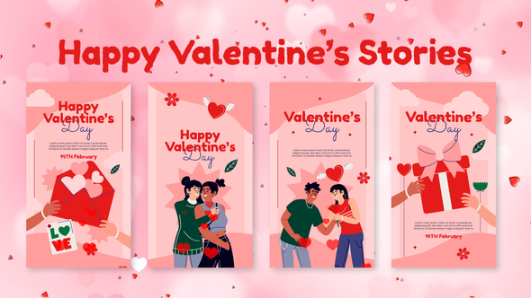 VideoHive Valentines Day Instagram Stories And Reel 50282955