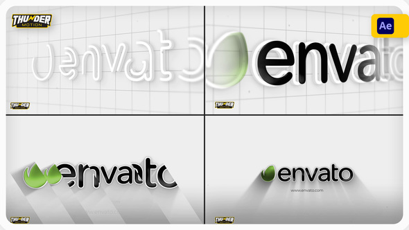 VideoHive Clean 3D Stroke Logo Reveal 50780757