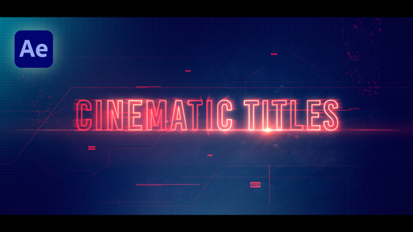 VideoHive Cyber Technology Titles 50970531