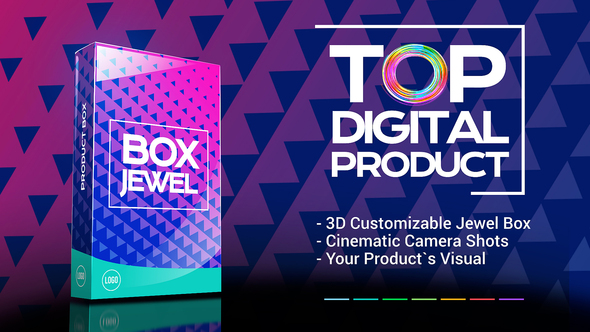 VideoHive Digital Product Box Teaser 50854337