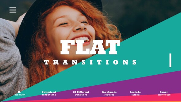 VideoHive Flat Transitions 51003356
