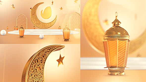 VideoHive Golden Ramadan Intro 31230803