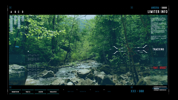 VideoHive HUD Video Monitoring 50860239