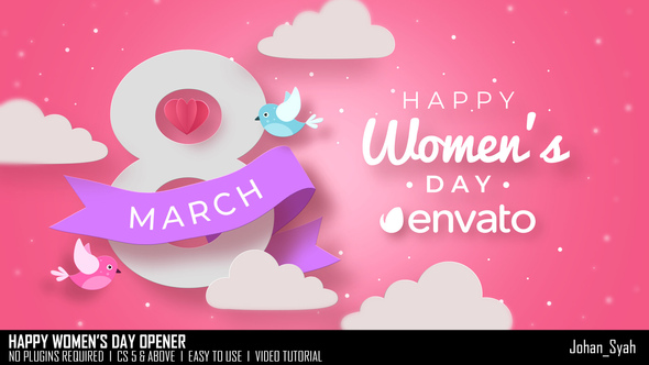 VideoHive Happy Women’s Day Opener 50868638