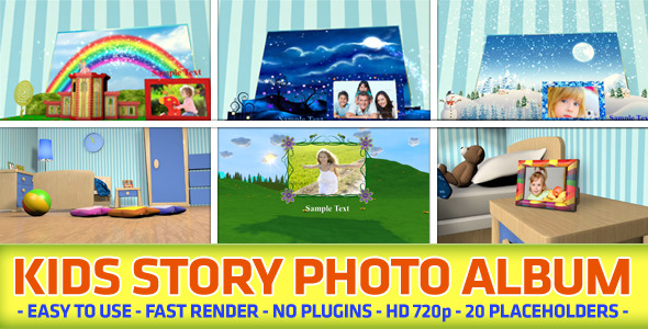 VideoHive Kids Story Photo Album 5544985