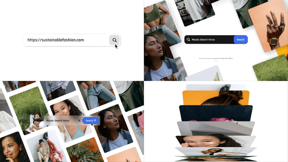 VideoHive Mosaic Search Intros 50990586