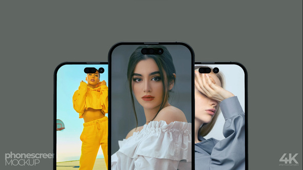 VideoHive Phone Screen Mockup 50873263