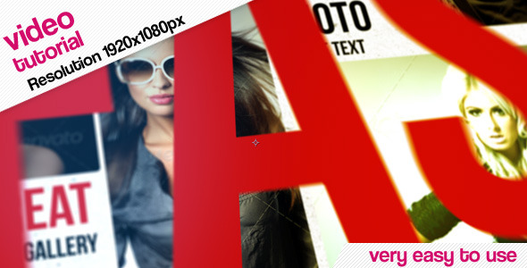 VideoHive Photo Gallery And Kinetic Typography 2862298