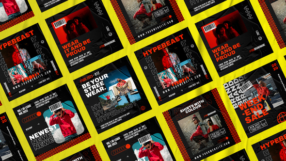VideoHive Recto Streetwear Posts 50874218