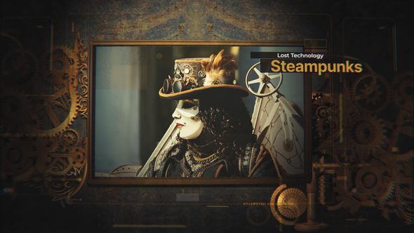 VideoHive Steampunk History Slideshow 50854583