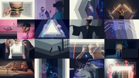 VideoHive Transitions Flat Layering 50347418