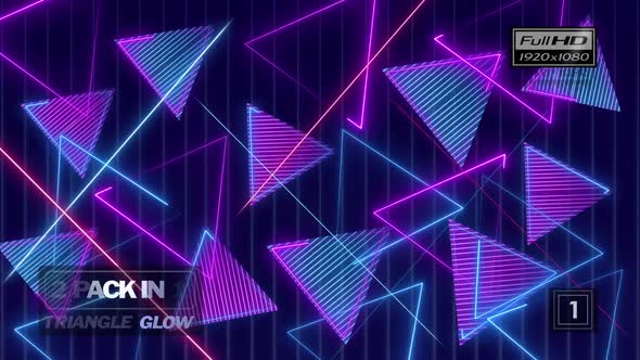 VideoHive Triangle Glow 50967947