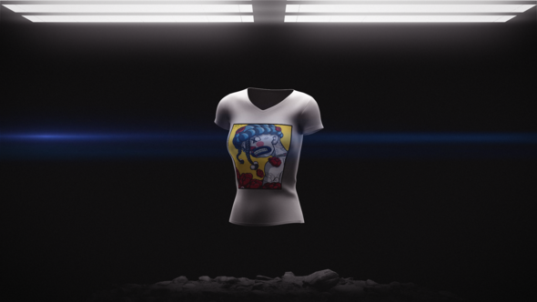 VideoHive Ultimate Female T Shirt Mockup 47733433