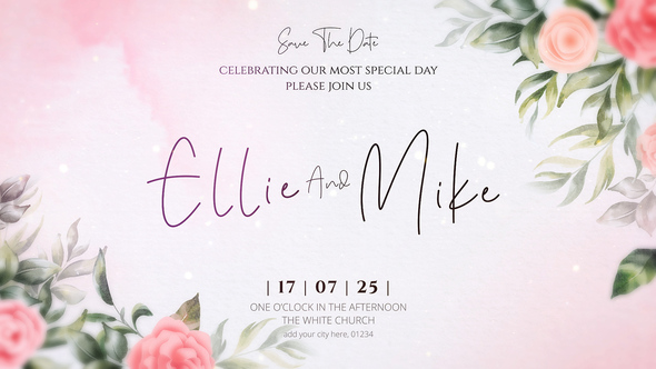 VideoHive Wedding Intro V5 50914620