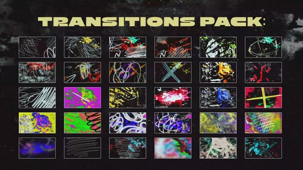 VideoHive Grunge Opener and Transitions Pack 51631636