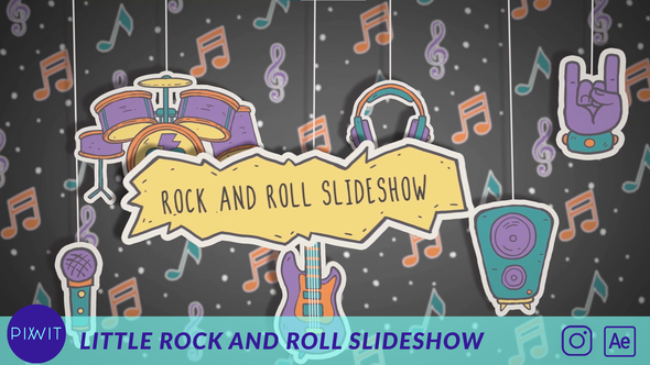 VideoHive Little Rock and Roll Slideshow 51715791