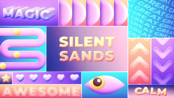 VideoHive Glow Gradient Titles 52079462
