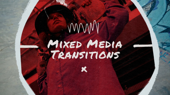VideoHive Mixed Media Transitions 52025598