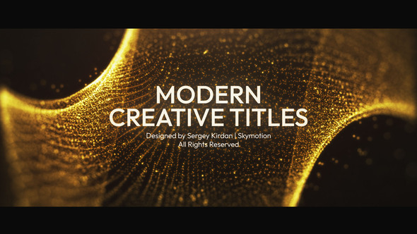 VideoHive Modern Creative Titles 50781315