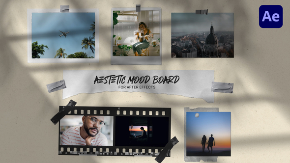 VideoHive Moodboard Photo Collage 50776911