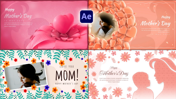 VideoHive Mothers Day Greetings Pack 51984474