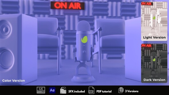 VideoHive On Air Podcast 49673271