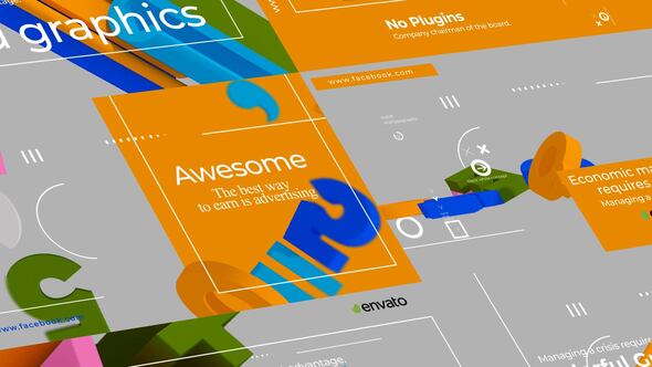 VideoHive Typographic Scenes 52095794