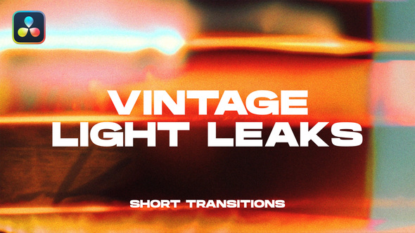 VideoHive Vintage Light Leaks Transitions | DaVinci Resolve 48471366
