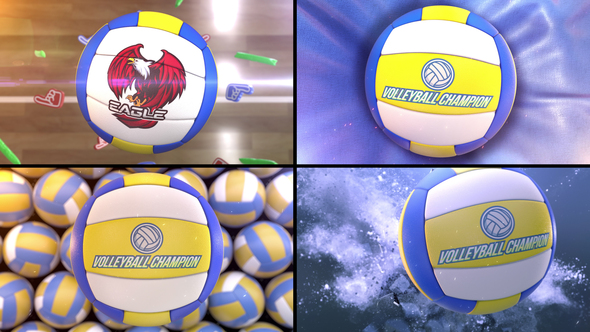 VideoHive Volleyball Bumper (4 bumpers) 51945738